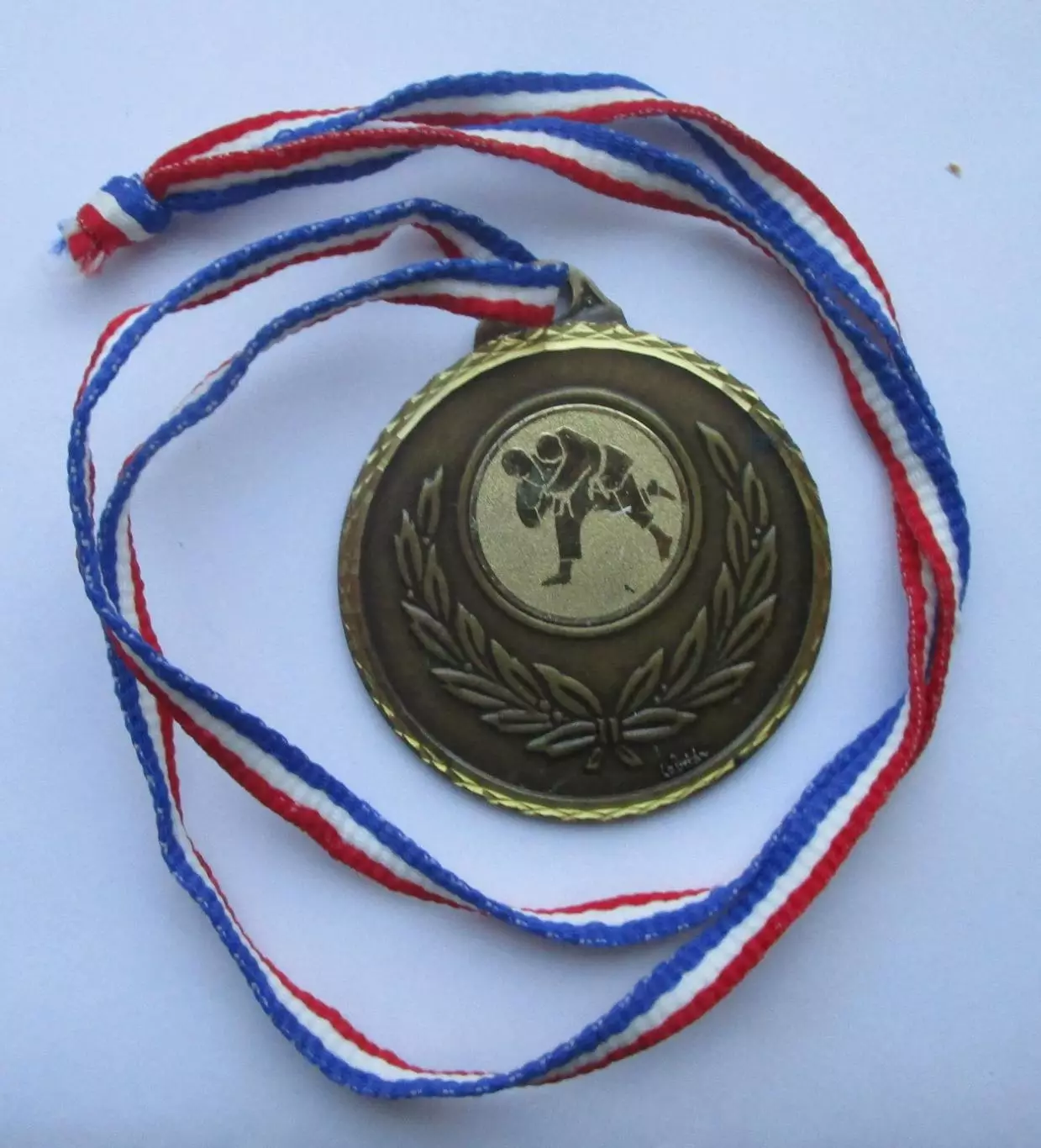 Спортивные медали. Франция. Дзюдо. С лентой ( CHpt DEpt F.S.G.T. )5 4