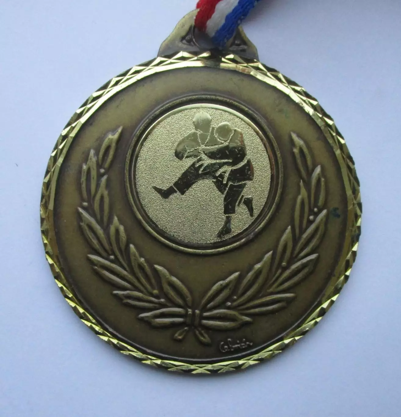 Спортивные медали. Франция. Дзюдо. С лентой ( CHpt DEpt F.S.G.T. )6