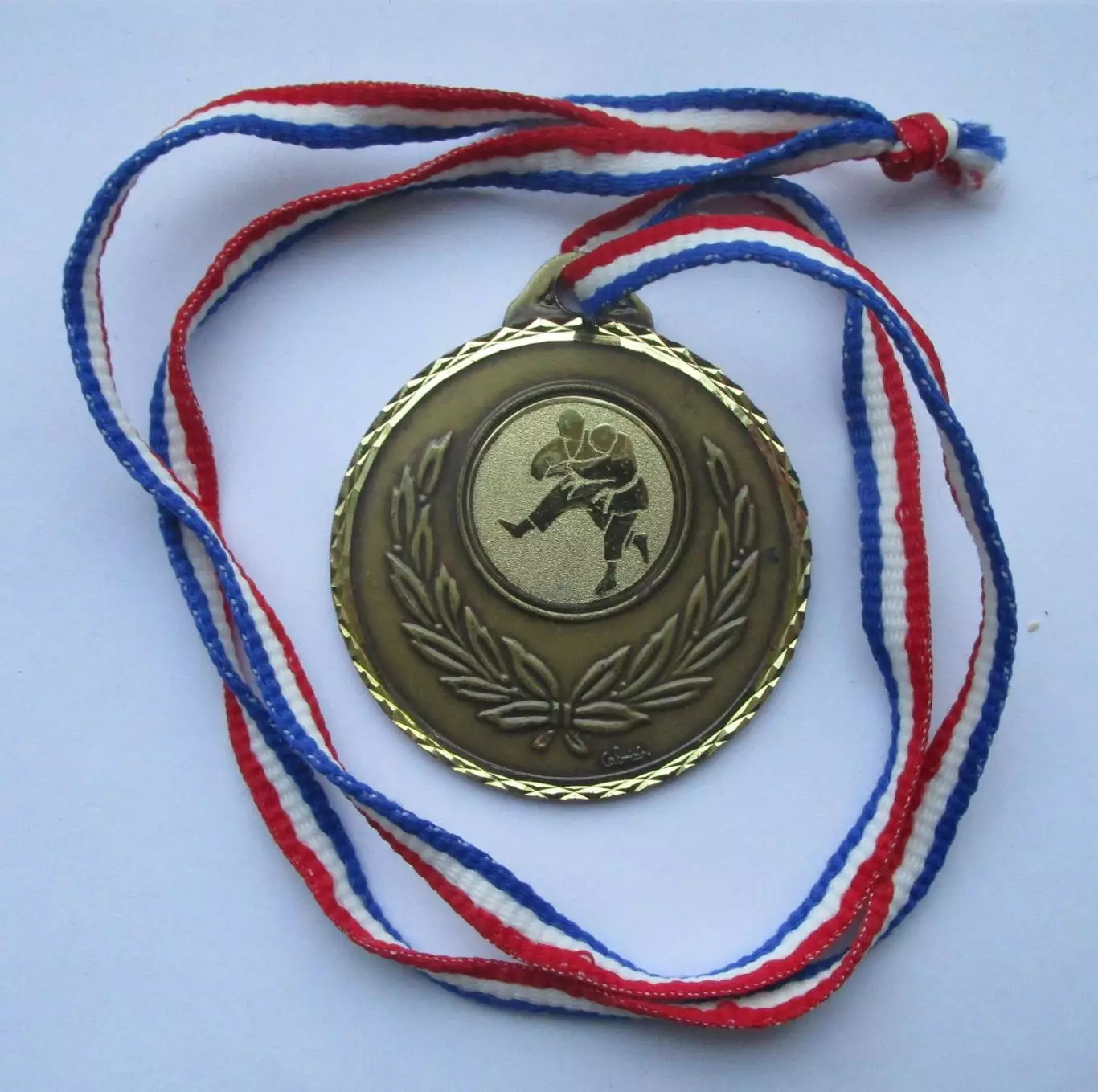 Спортивные медали. Франция. Дзюдо. С лентой ( CHpt DEpt F.S.G.T. )6 3