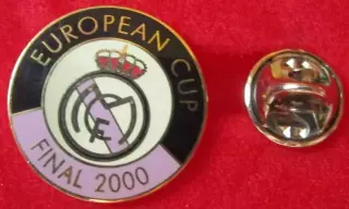 Финал Лиги чемпионов УЕФА 2000. Реал Мадрид и Валенсия ( 3 - 0. Эмаль )