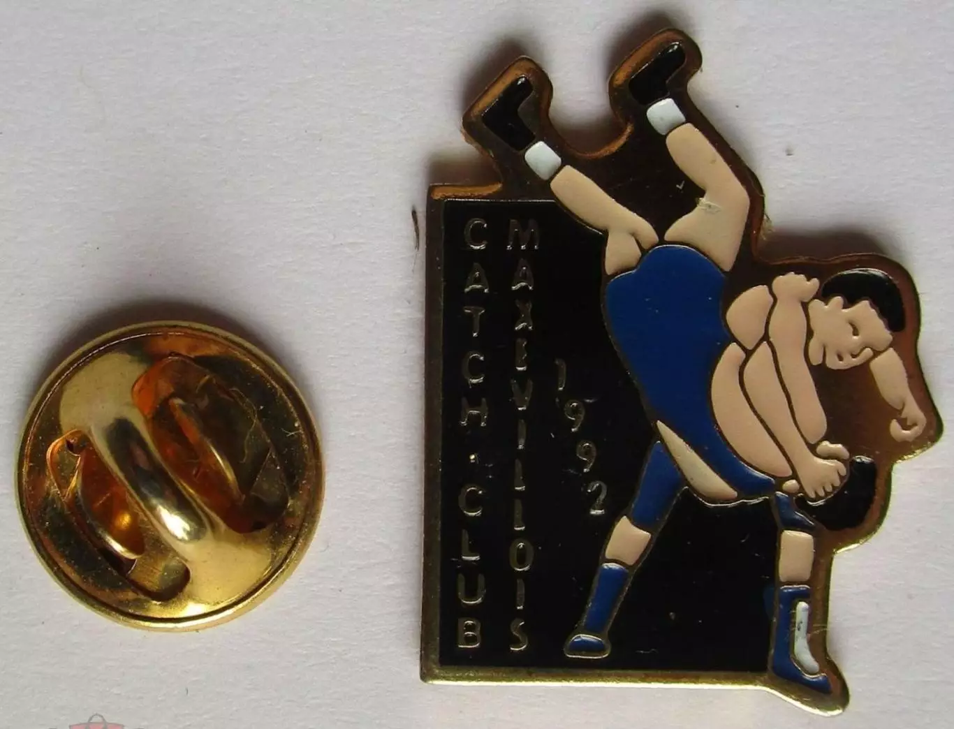 Франция. Спорт - Борьба ( Catch Club Maxevillois 1992 )