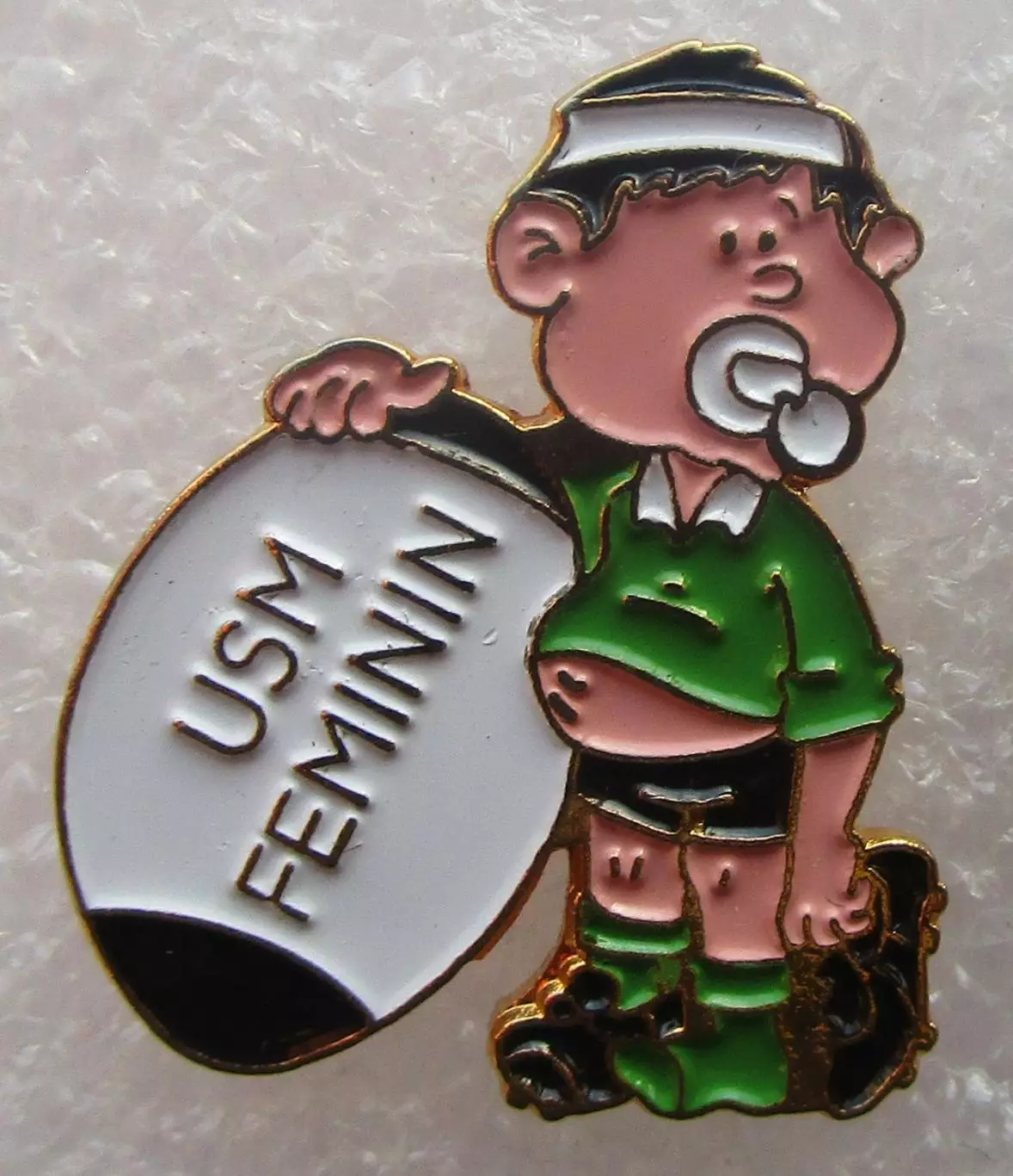 Значки Франция. Спорт - Регби. Женское регби USM FEMININ. 1