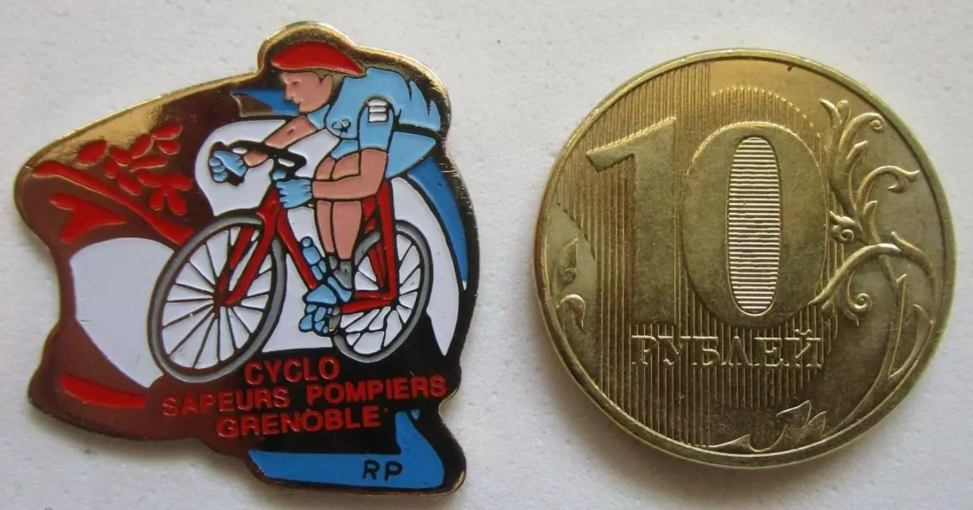 Велоспорт. Клуб велосипедистов пожарных Французского города Гренобль