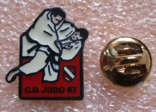 Значки Франция. Спорт - Дзюдо.Французские клубы.