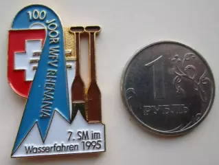 Значки Швейцария. Спорт - Водный спорт ( Вейдлинг. Номерной)