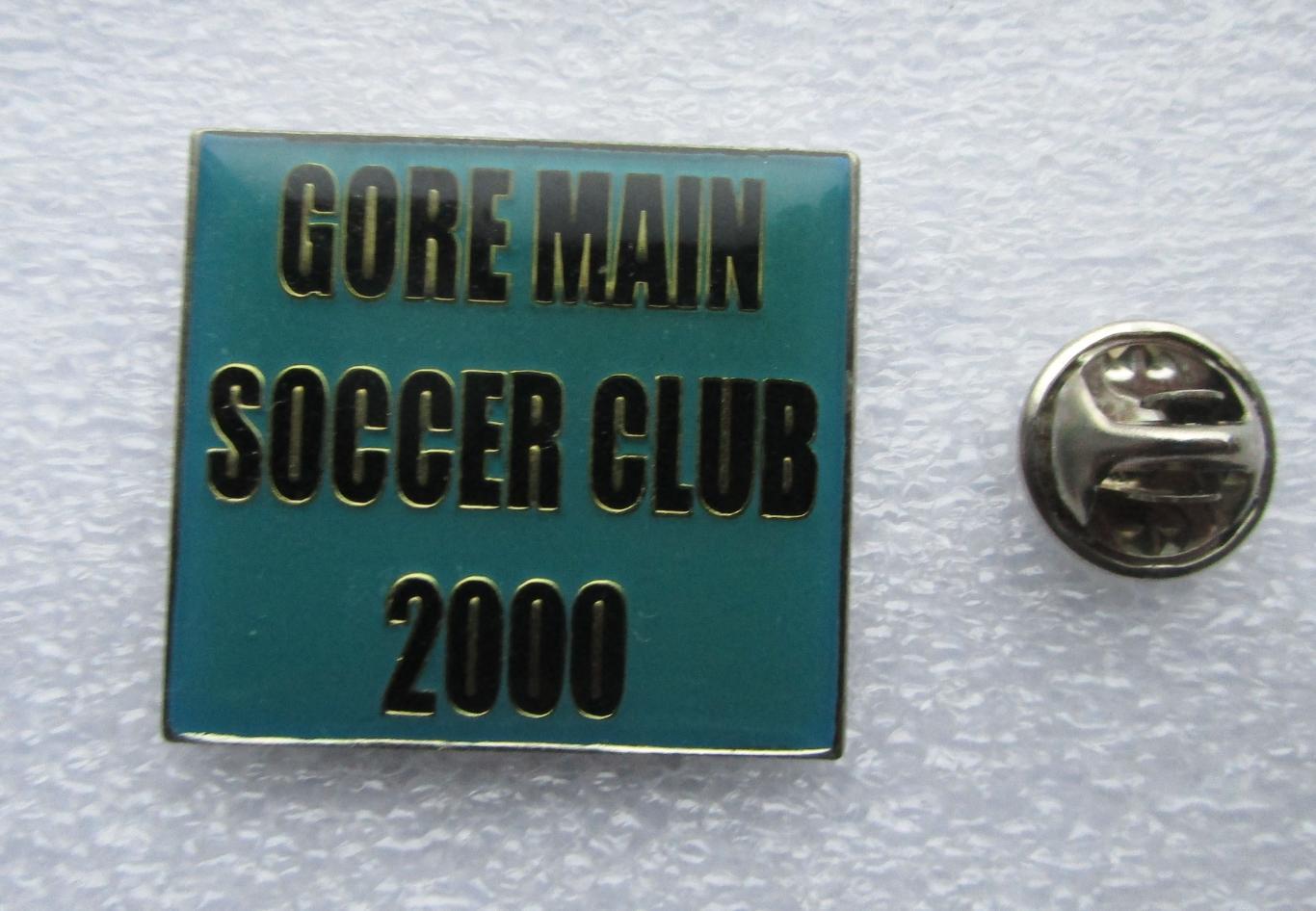 Значки. Спорт. Футбол. Новозеландский футбольный клуб Gore Main 2000.