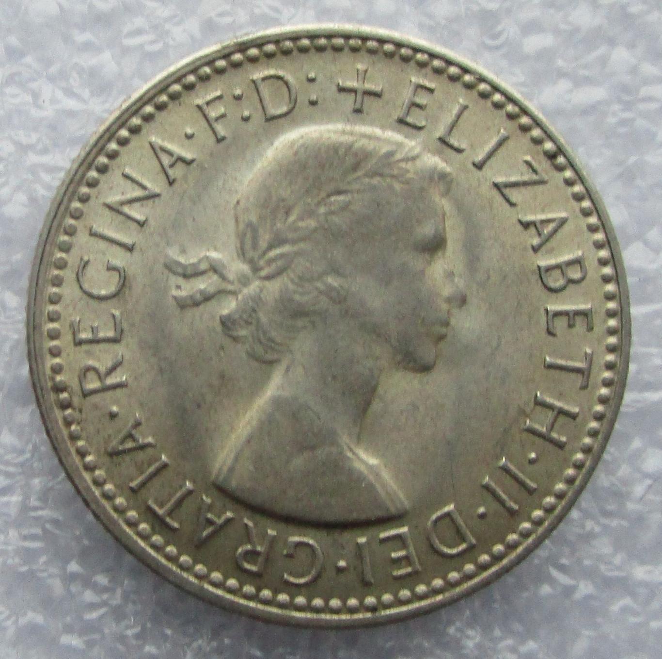 Австралия 1961 год, 1 шиллинг. Серебро. 1
