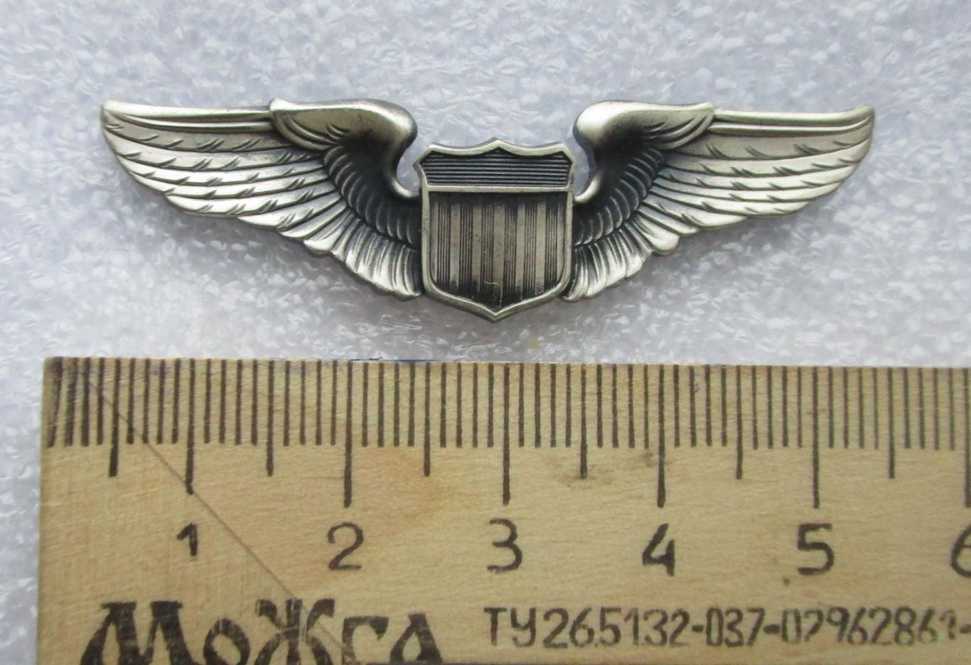 ВВС Авиация США. Квалификационный знак пилота ВВС США.ТМ Крылья. 1