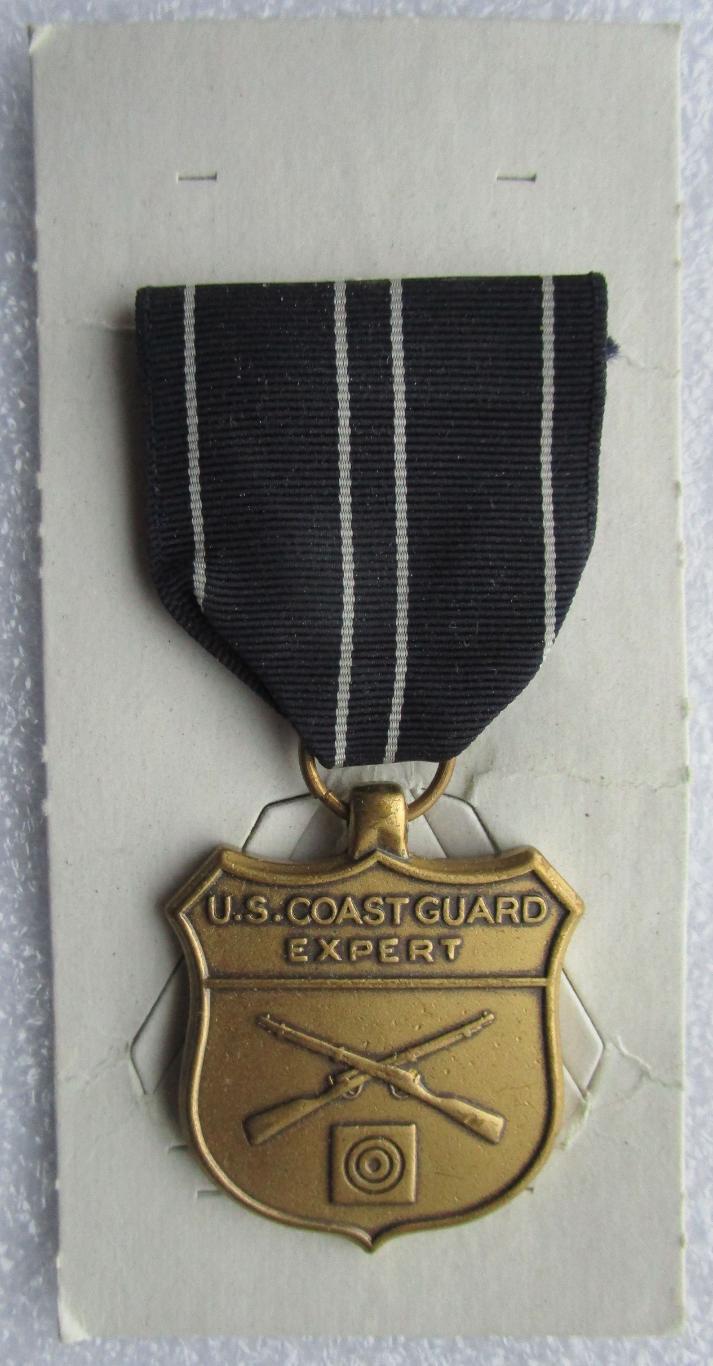 Медаль «За меткую стрельбу из винтовки» для Береговой Охраны Вооруженных Сил США