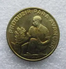 Кабо-Верде 2.5 эскудо - 1982. UNC. Штемпельный блеск.