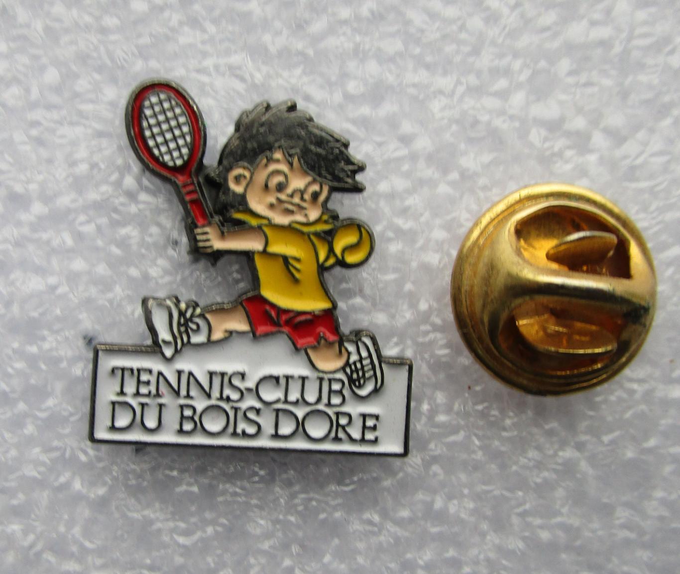 Значки Франция. Спорт - Большой теннис. Tennis Club DU BOIS DOR