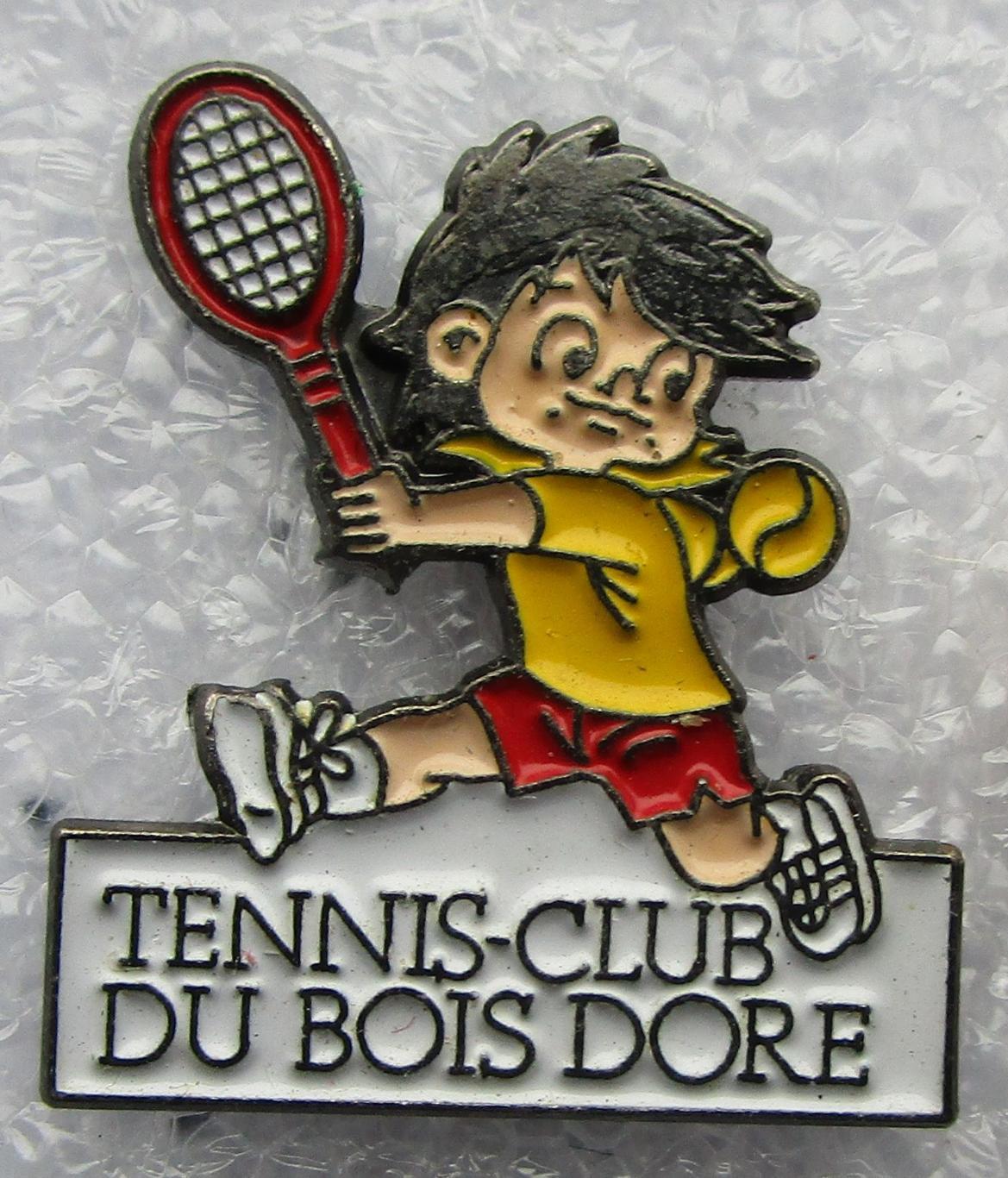 Значки Франция. Спорт - Большой теннис. Tennis Club DU BOIS DOR 1