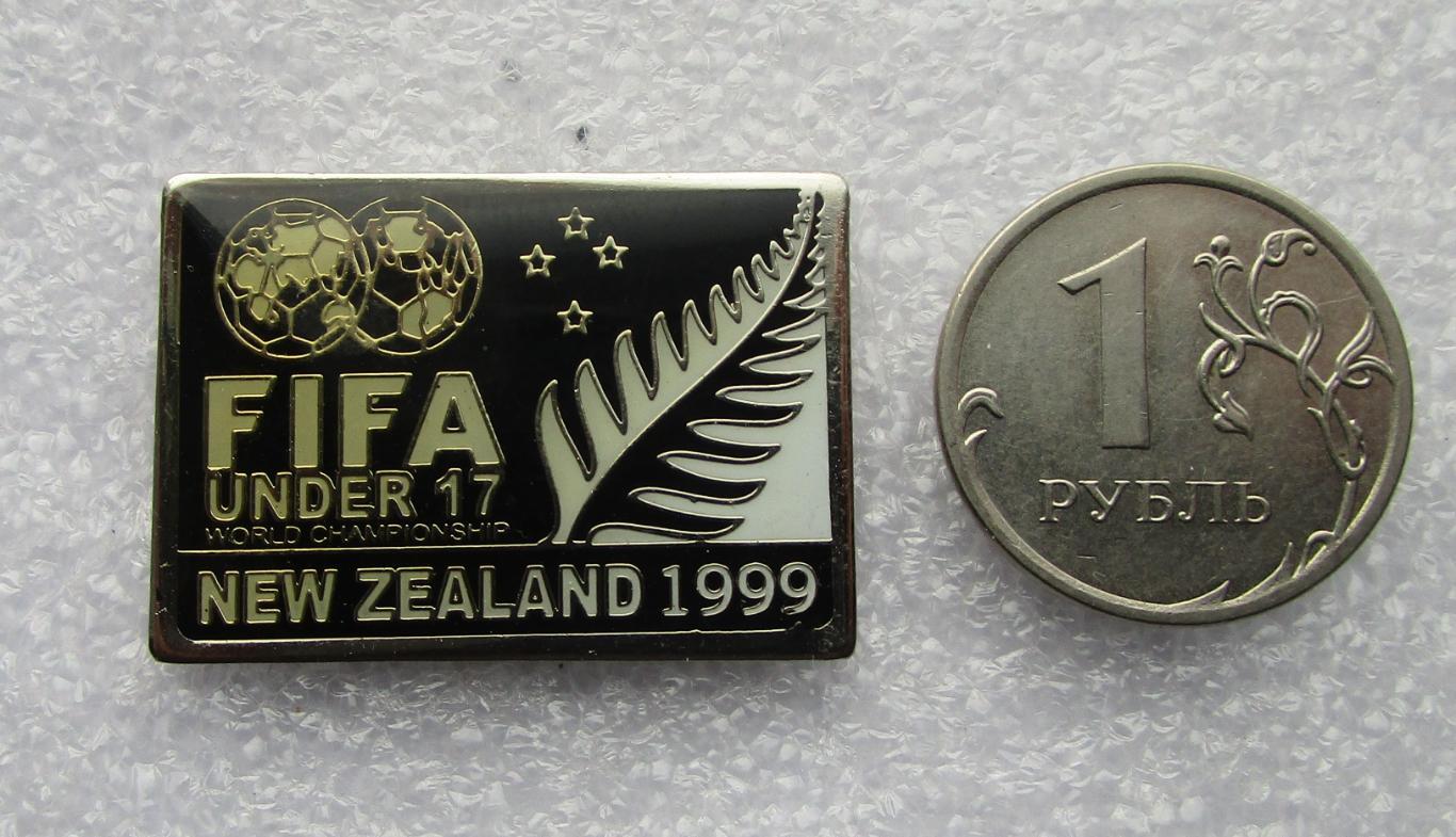 Значки. Футбол. Чемпионат мира ФИФА до 17 лет в Новой Зеландии 1999. +