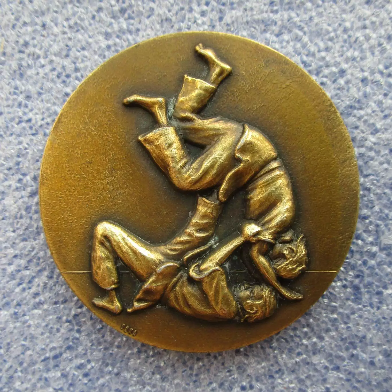 Спортивные медали. Франция. Дзюдо.