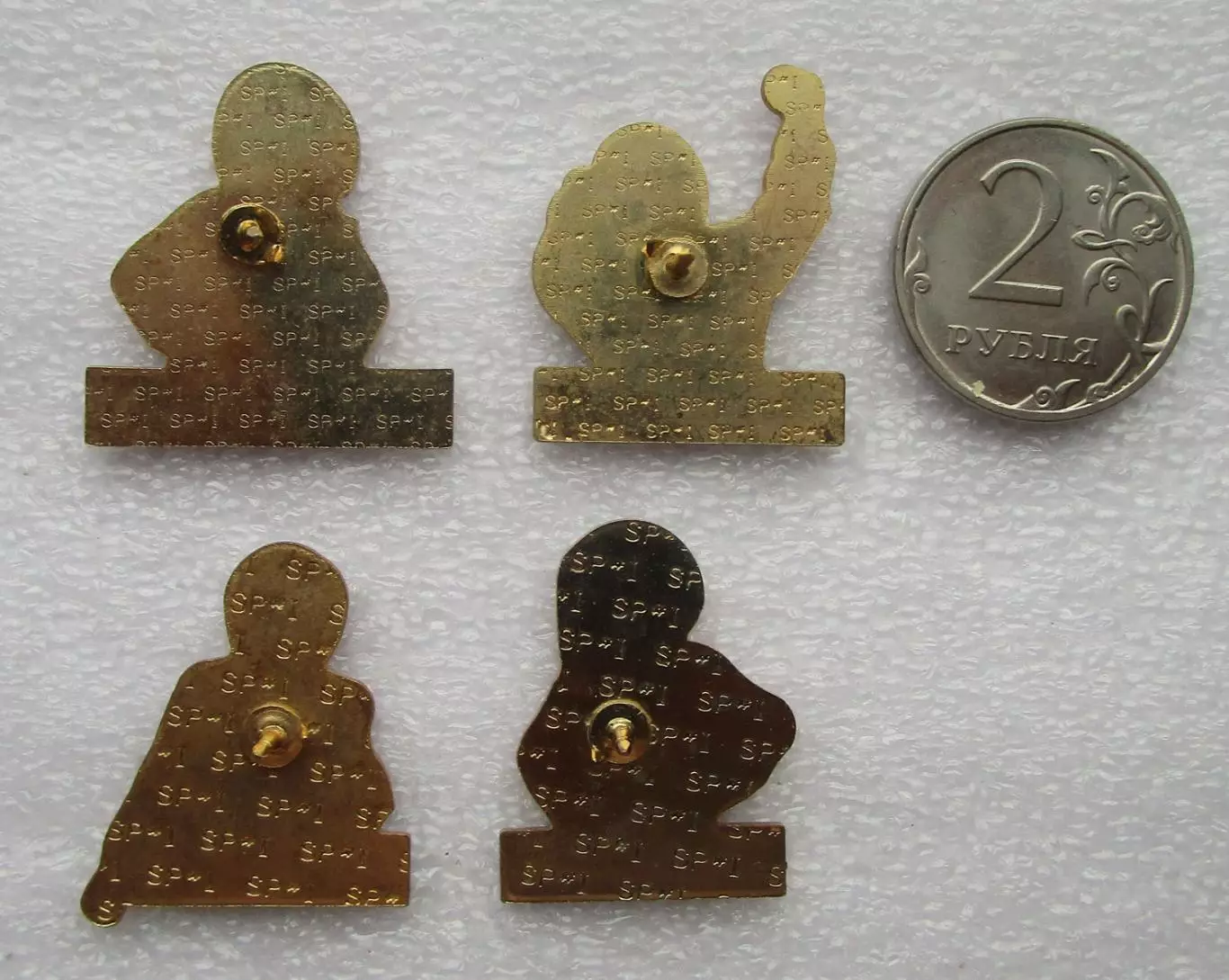 Значки. Спорт. Формула - 1. Пилоты Формула - 1, Набор 4 шт. одним лотом. 1