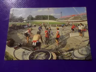 календарик велоспорт Тульский велотрек 1991 г