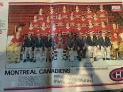 постер из журнала Стадион Монреаль Канадиенс НХЛ