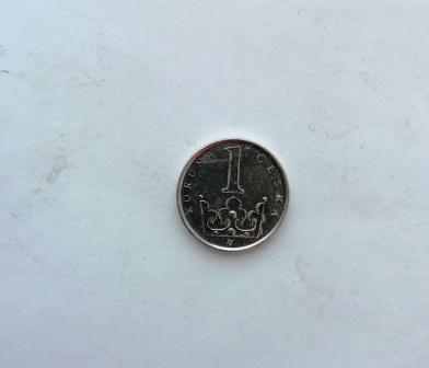 Монета 1 крона 2013 года - Чехия - Корона святого Вацлава