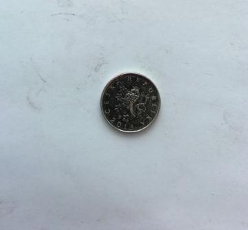 Монета 1 крона 2013 года - Чехия - Корона святого Вацлава 1