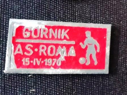 GORNIK-AS ROMA. 15.IV.1970 г.