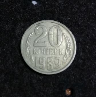 20 копеек. 1989 год.