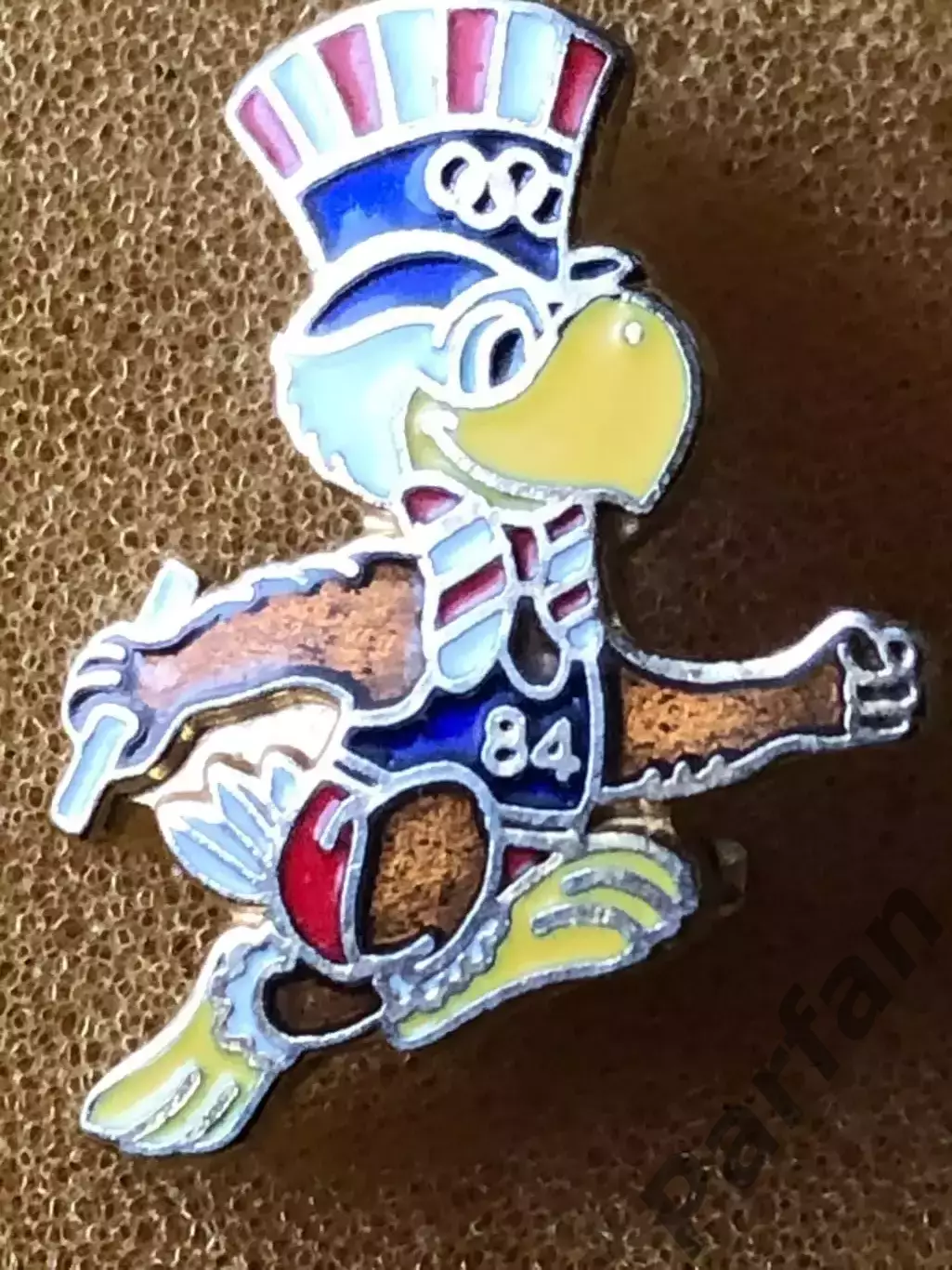 Олімпійскі Ігри США 1984 Лого Емаль