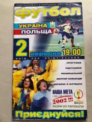 Україна - Польща 2000