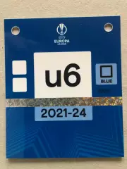 Бейдж/Пропуск АЕК Кіпр - Динамо Київ 2022