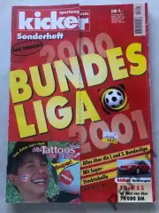 Футбол Журнал Kicker Bundesliga Бундесліга 2000/01 Спецвипуск