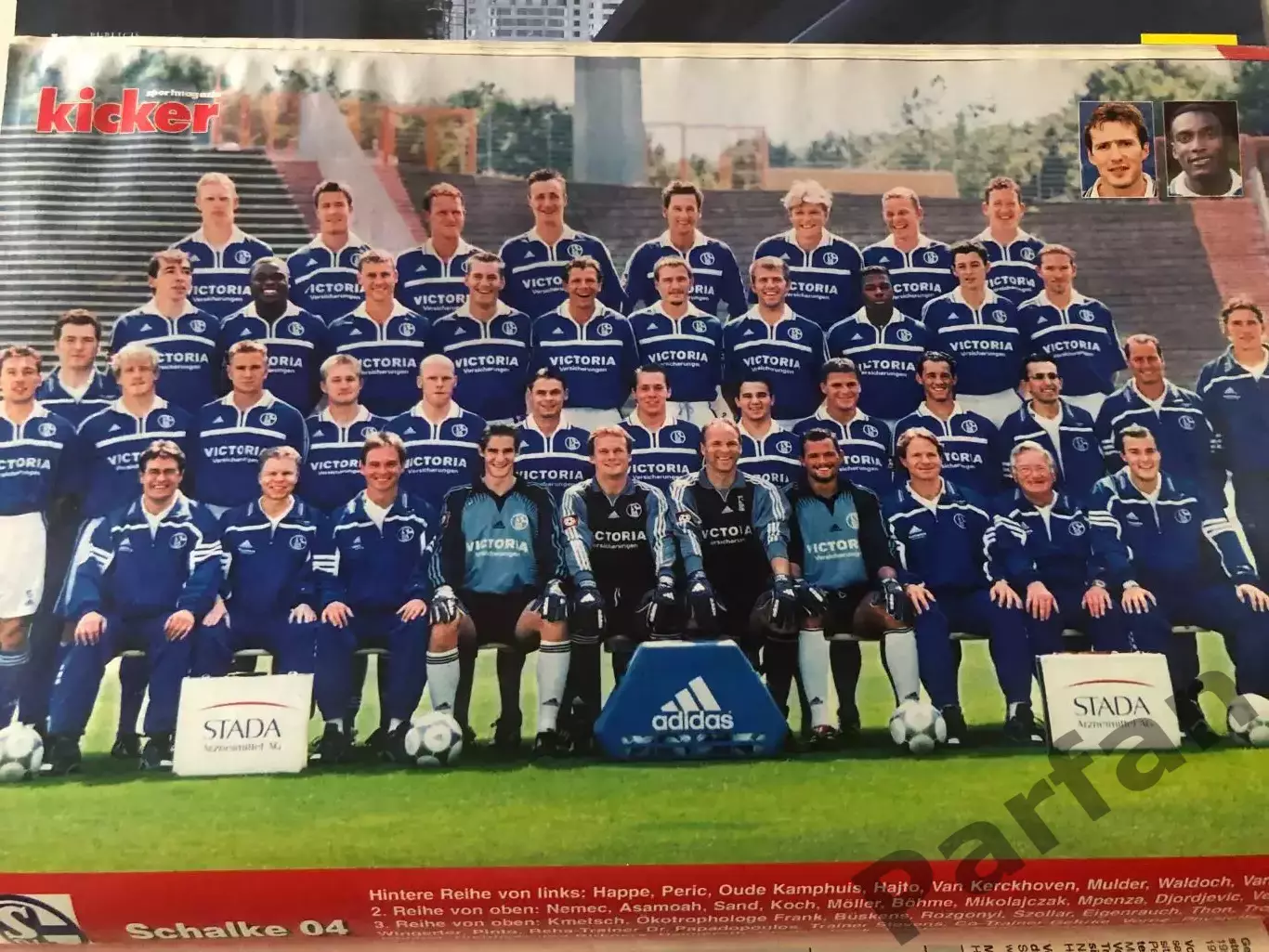 Футбол Журнал Kicker Bundesliga Бундесліга 2001/02 Спецвипуск Баварія А-3 3