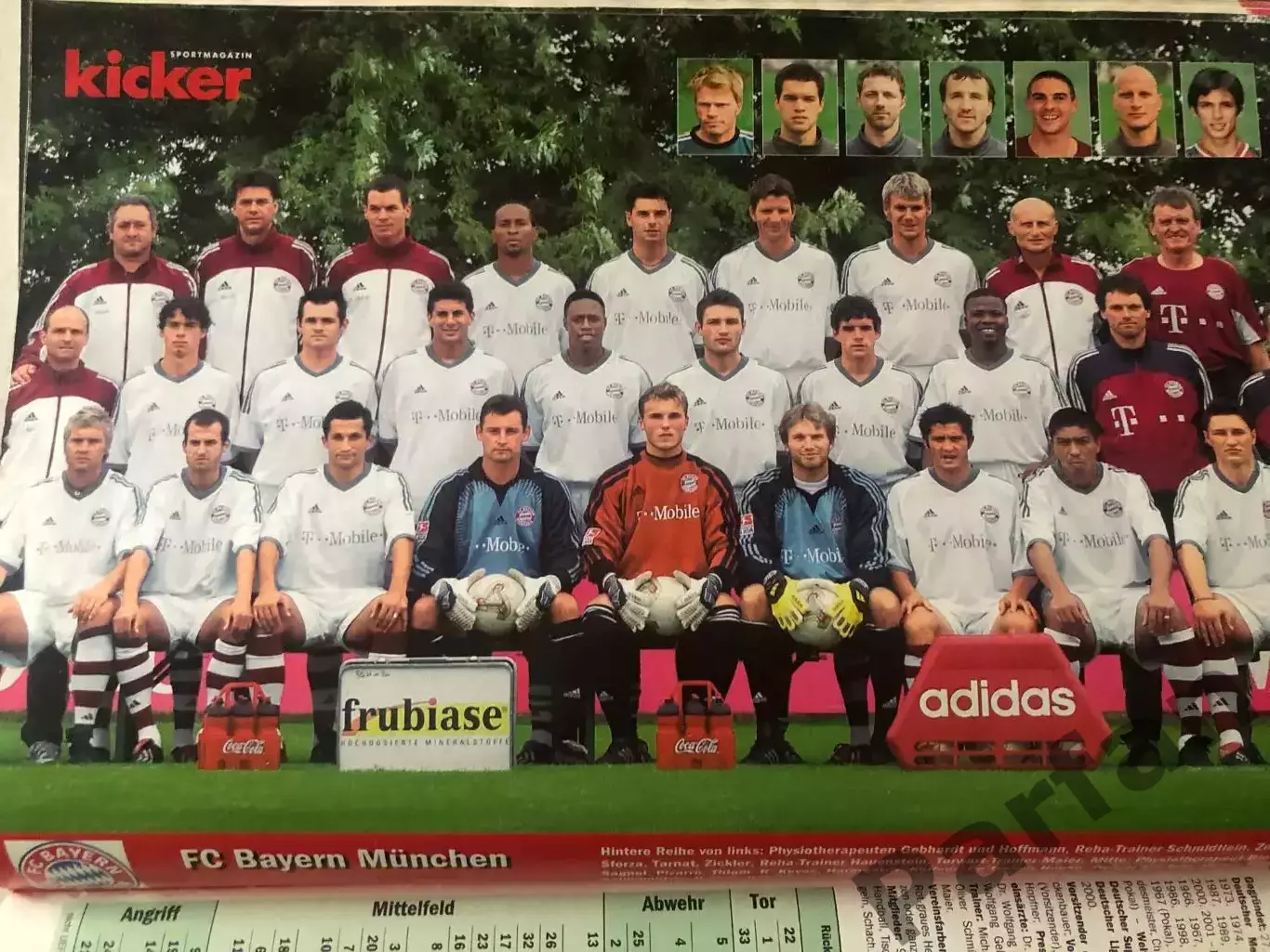 Футбол Журнал Kicker Bundesliga Бундесліга 2002/03 Спецвипуск Боруссія А-3 2