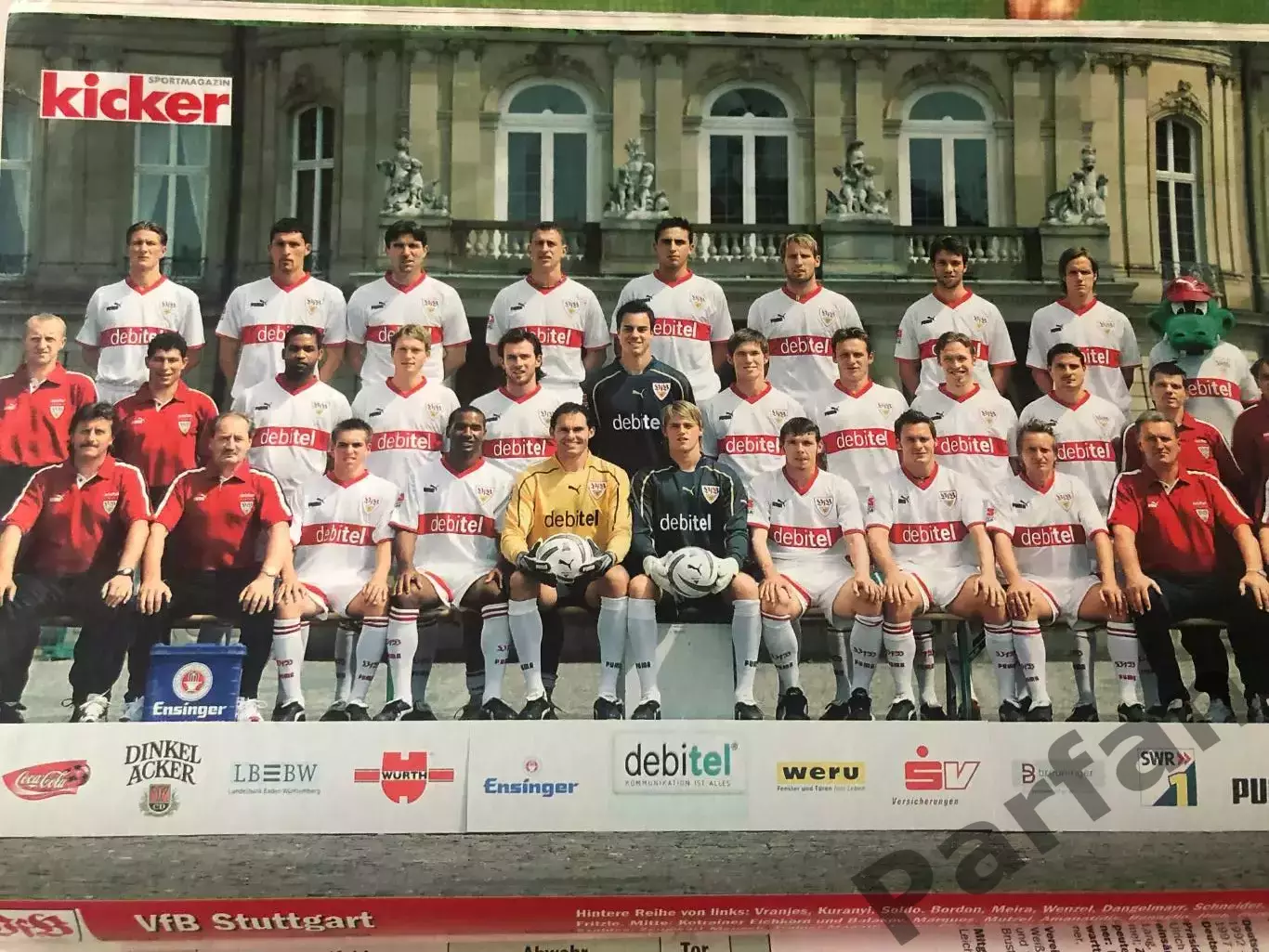 Футбол Журнал Kicker Bundesliga Бундесліга 2003/04 Спецвипуск Баварія А-3 3