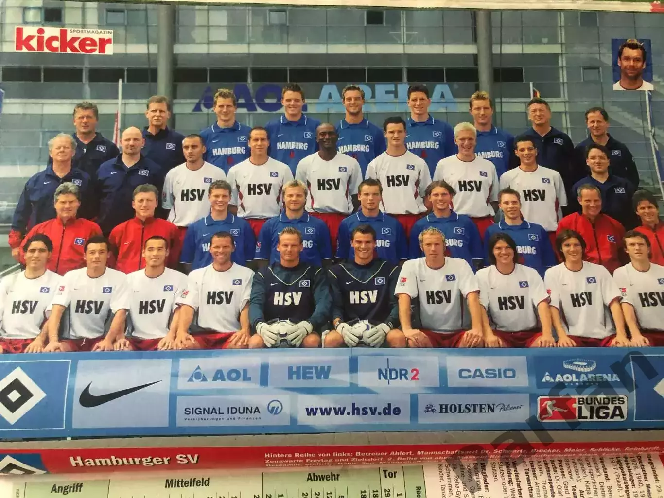 Футбол Журнал Kicker Bundesliga Бундесліга 2003/04 Спецвипуск Баварія А-3 4