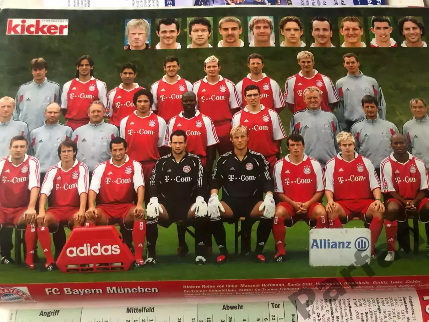 Футбол Журнал Kicker Bundesliga Бундесліга 2004/05 Спецвипуск Вердер А-3 2