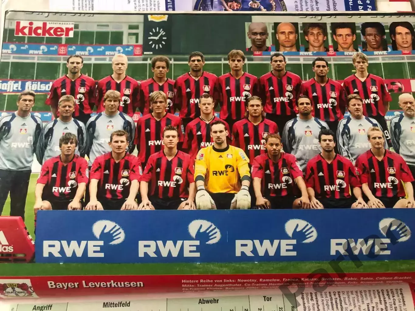 Футбол Журнал Kicker Bundesliga Бундесліга 2004/05 Спецвипуск Вердер А-3 3