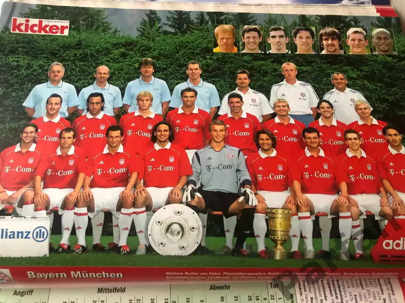 Футбол Журнал Kicker Bundesliga Бундесліга 2005/06 Спецвипуск Баварія А-3 2