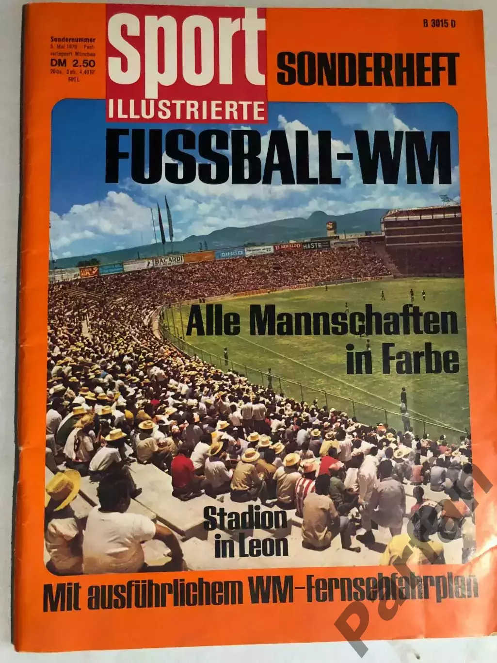 Футбол Журнал Sport Illustrierte WM Чемпіонат Світу 1970 Спецвипуск