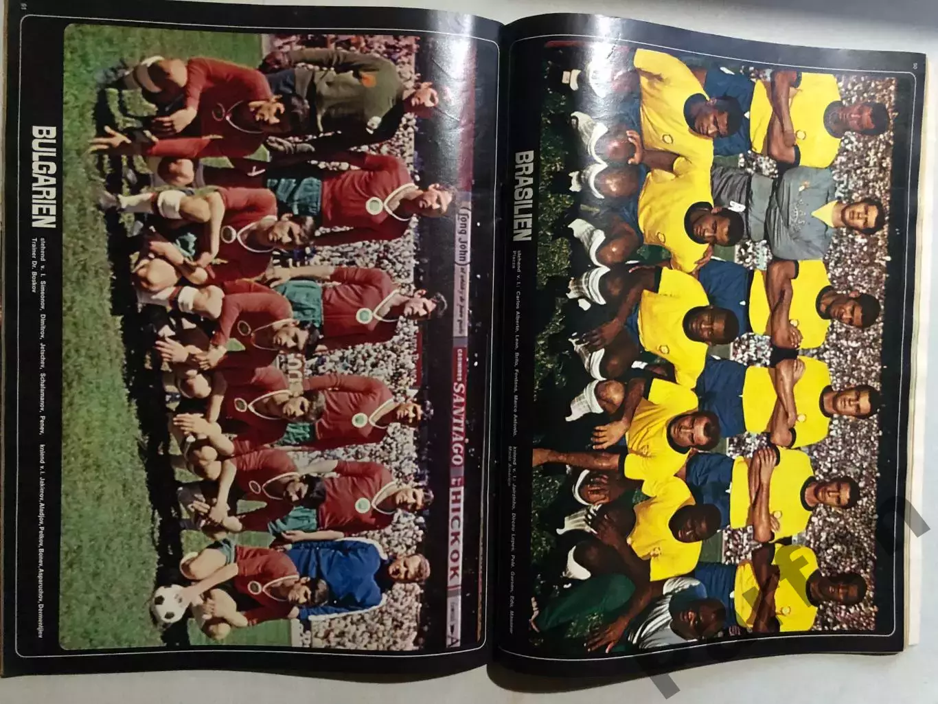 Футбол Журнал Sport Illustrierte WM Чемпіонат Світу 1970 Спецвипуск 1