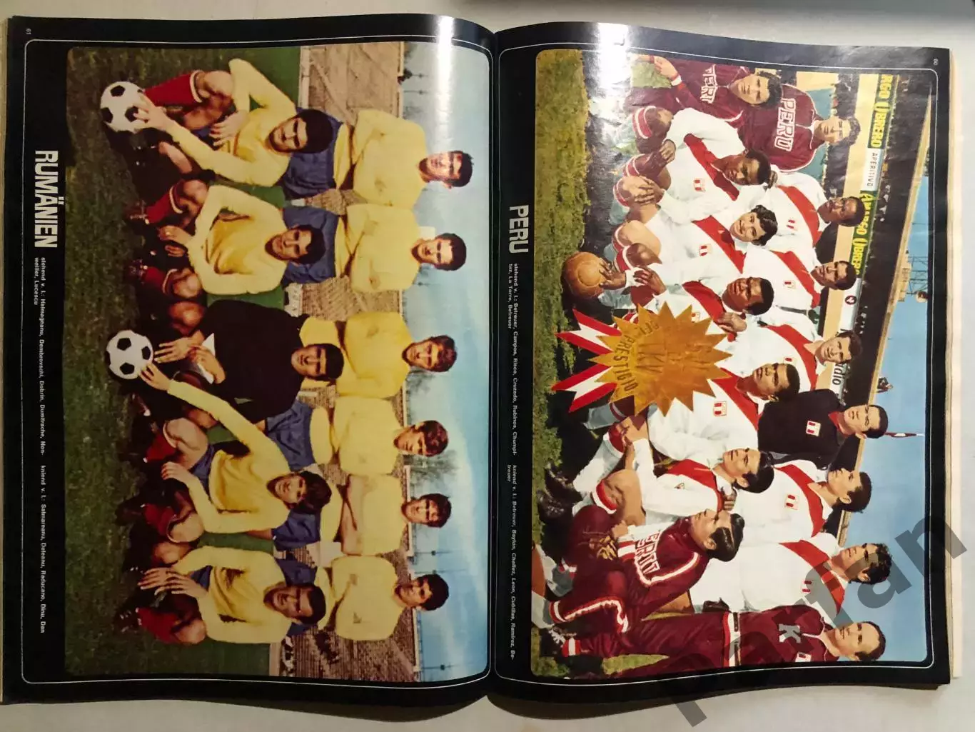 Футбол Журнал Sport Illustrierte WM Чемпіонат Світу 1970 Спецвипуск 6