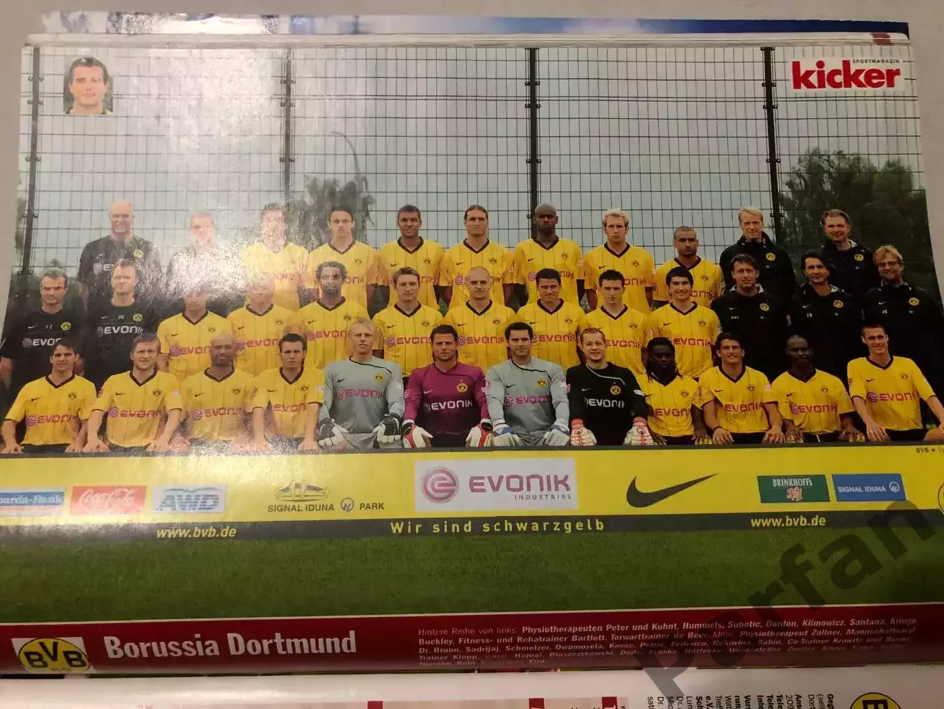 Футбол Журнал Kicker Bundesliga 2008/09 Спецвипуск 5