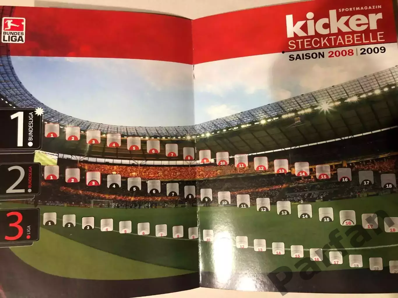 Футбол Журнал Kicker Bundesliga 2008/09 Спецвипуск 6