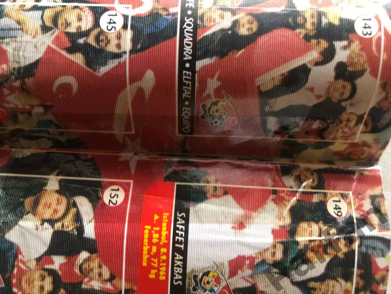 Паніні/Panini EURO Чемпіонат Европи 2000 3