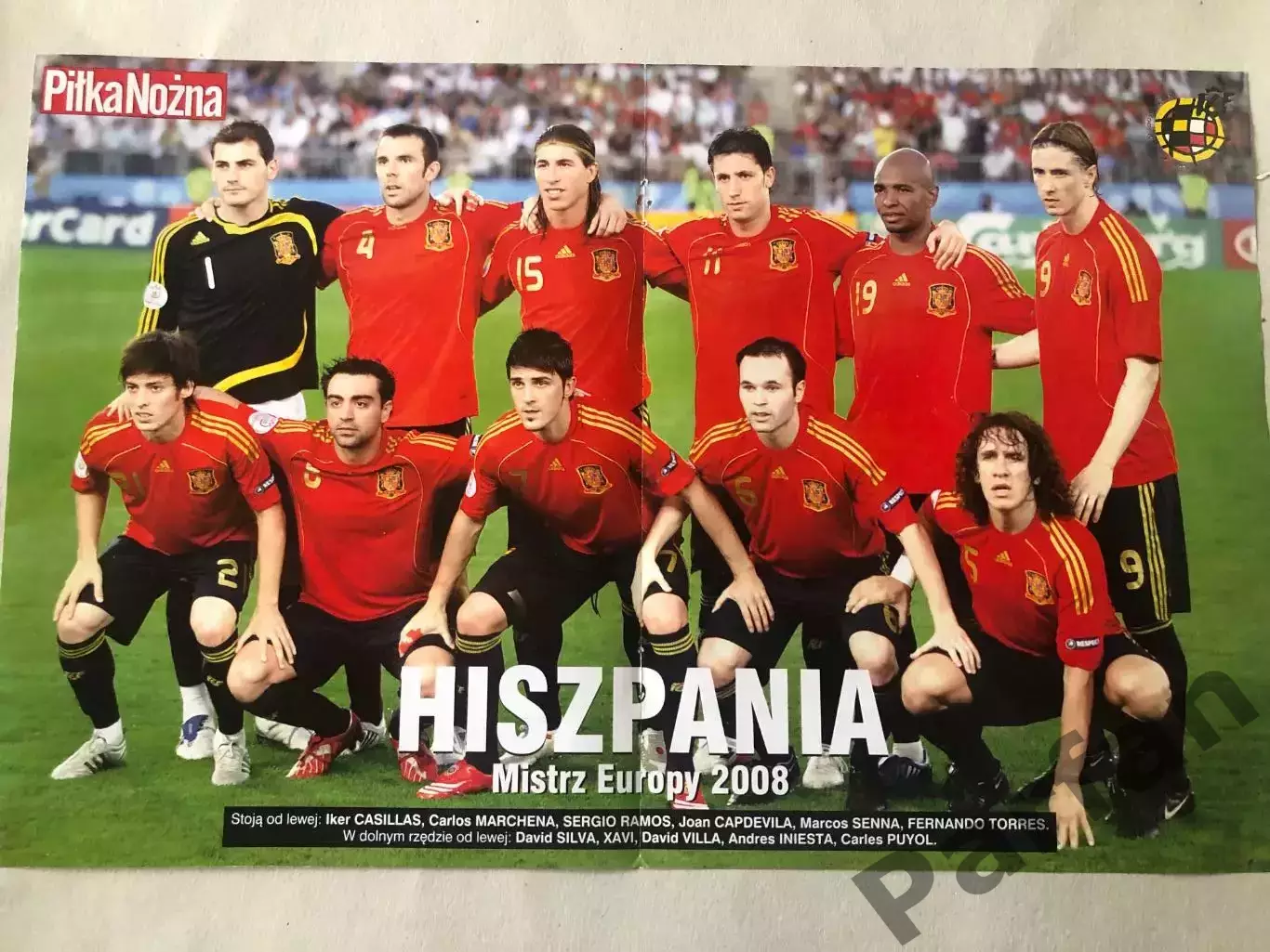 Pilka Nozna Постер Іспанія