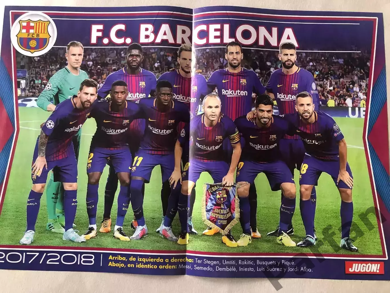 Jugon! Постер Барселона