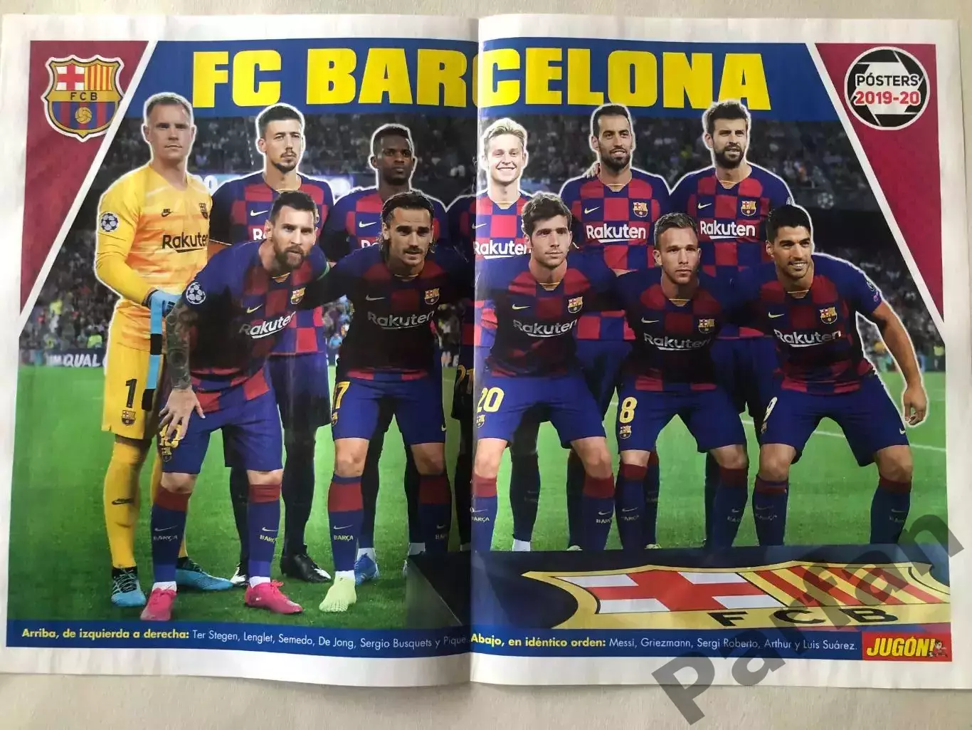 Jugon! Постер Барселона