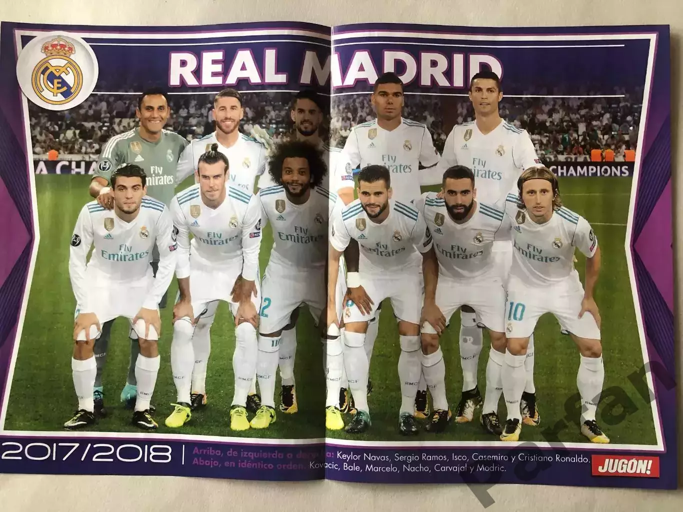 Jugon! Постер Реал Мадрид