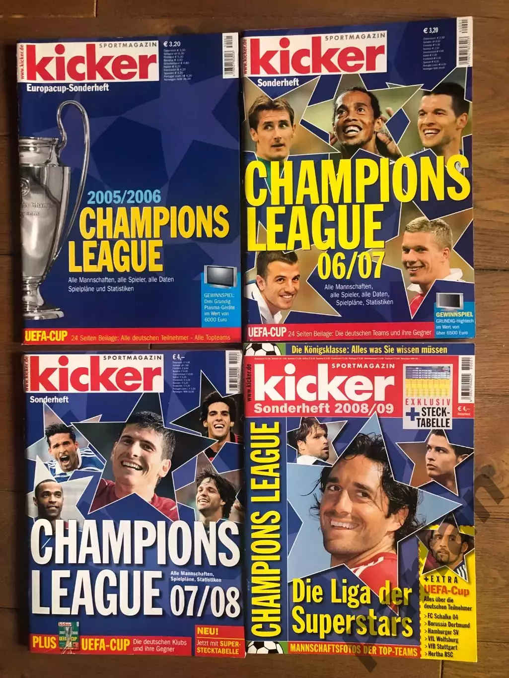 Футбол Журнал Kicker Champions league Спецвипуск 19997/98-2016/17 3