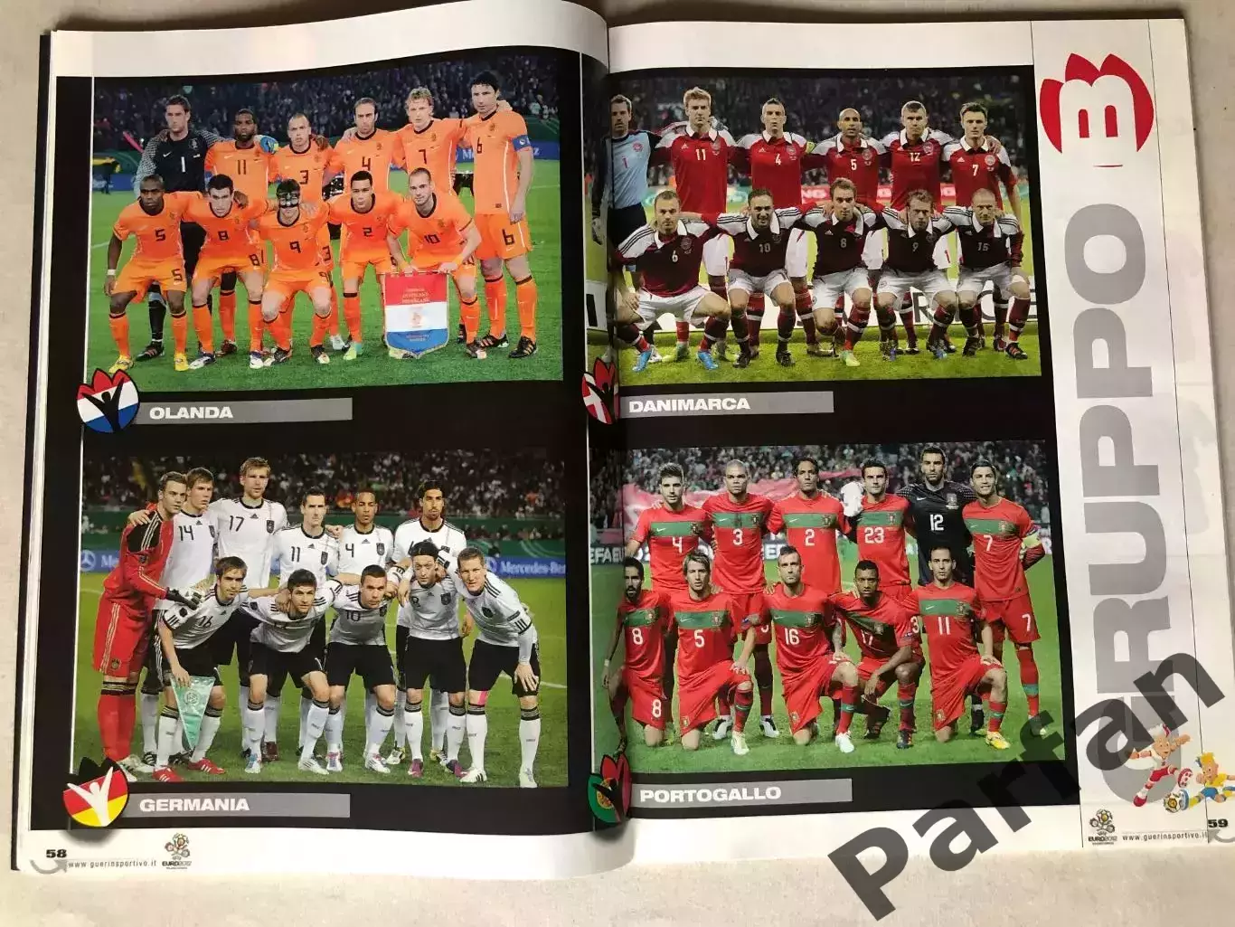 Журнал Guerin Sportivo Чемпіонат Європи ЕВРО 2012 Спецвипуск 2