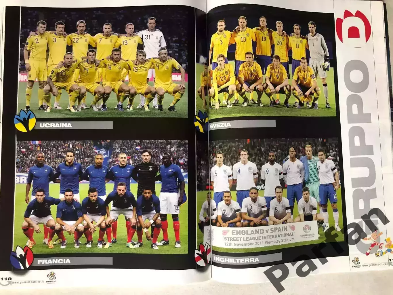 Журнал Guerin Sportivo Чемпіонат Європи ЕВРО 2012 Спецвипуск 5