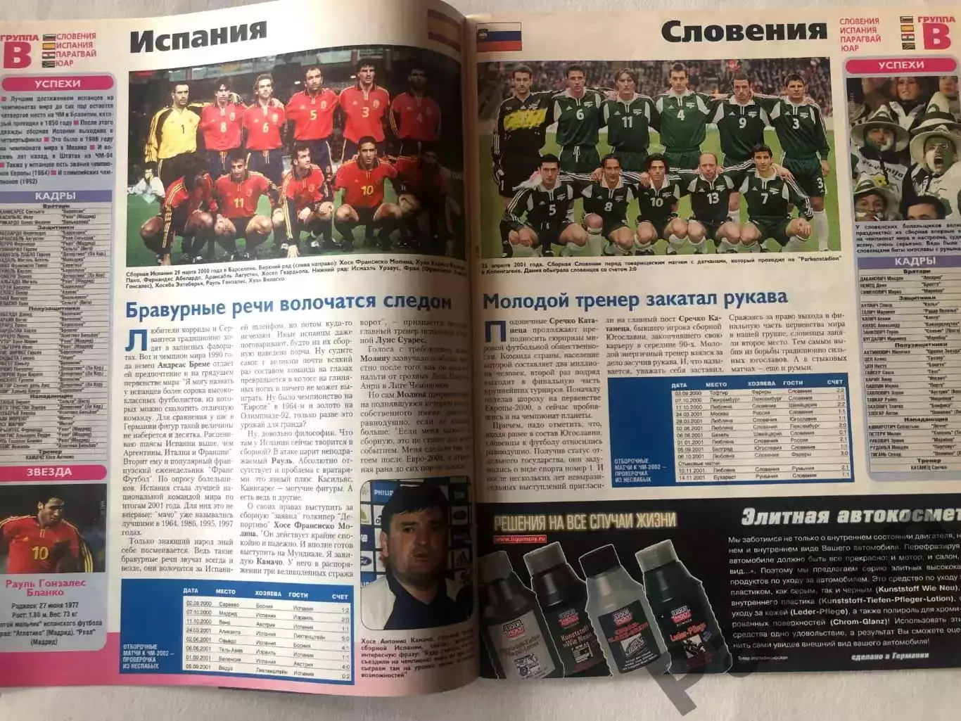 Журнал Футбол Чемпіонат Світу 2002 Спецвипуск 2